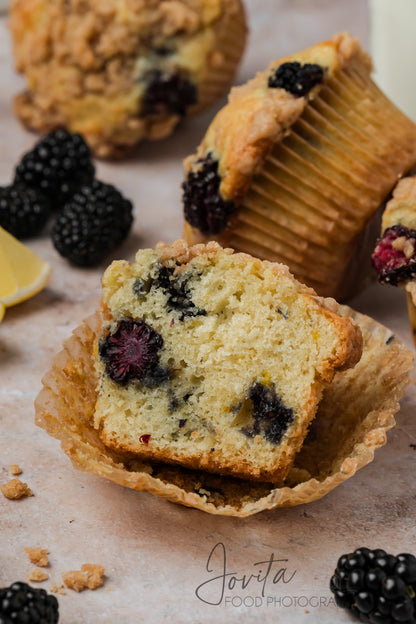 Blackberry Streusel Muffins