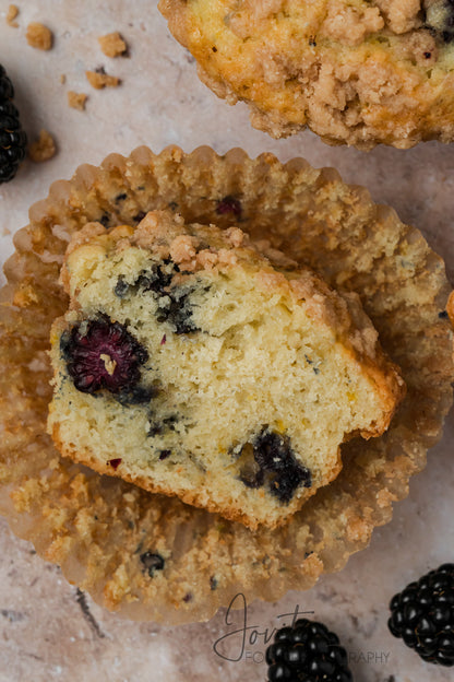 Blackberry Streusel Muffins