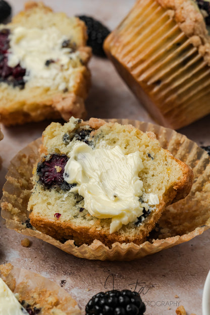 Blackberry Streusel Muffins