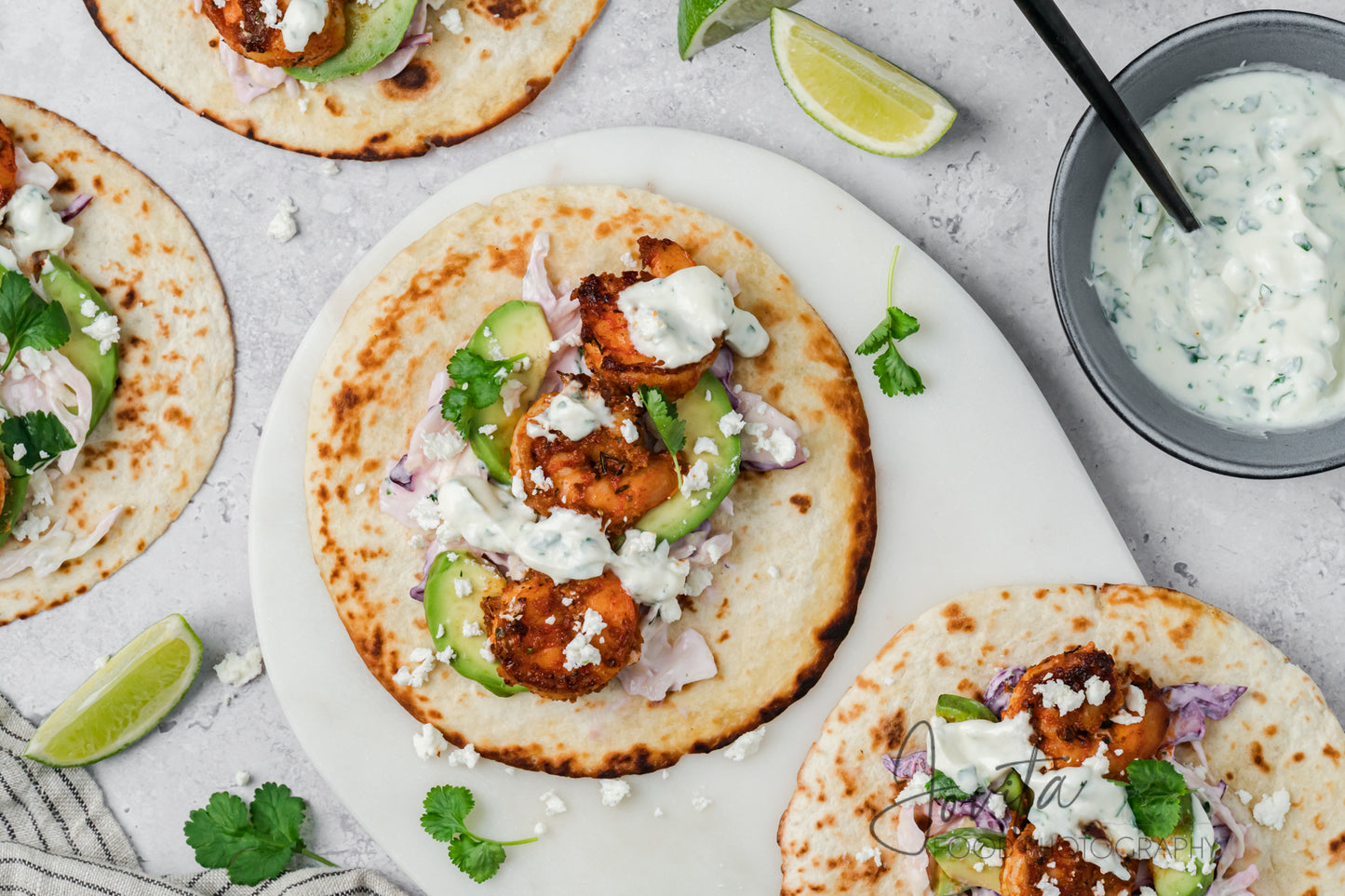 Blackened Shrimp Tacos