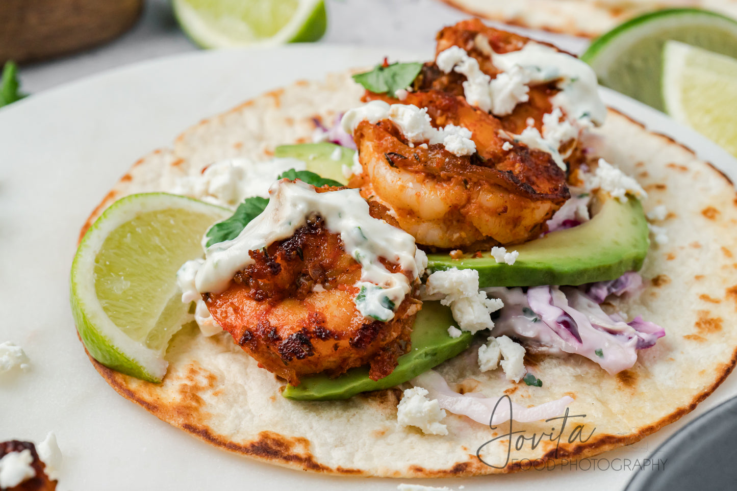 Blackened Shrimp Tacos