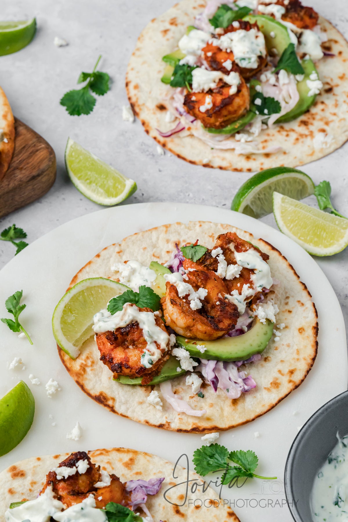 Blackened Shrimp Tacos