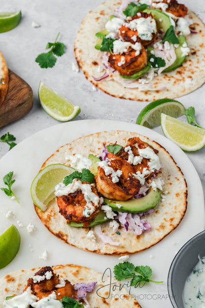Blackened Shrimp Tacos