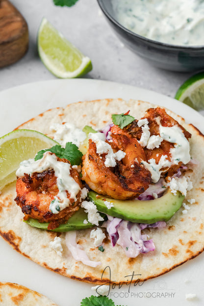 Blackened Shrimp Tacos