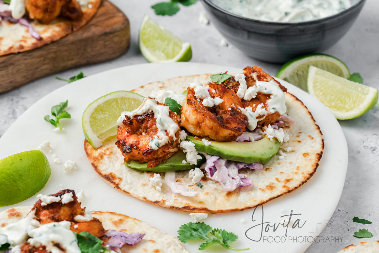 Blackened Shrimp Tacos