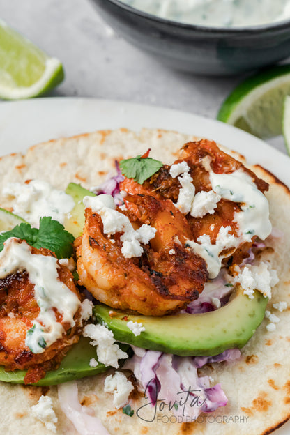 Blackened Shrimp Tacos