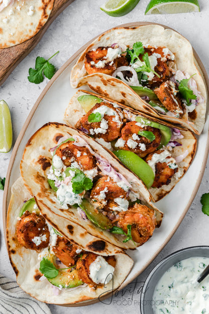 Blackened Shrimp Tacos