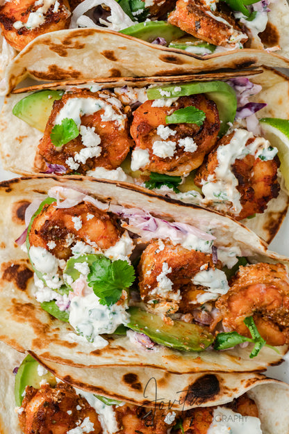 Blackened Shrimp Tacos