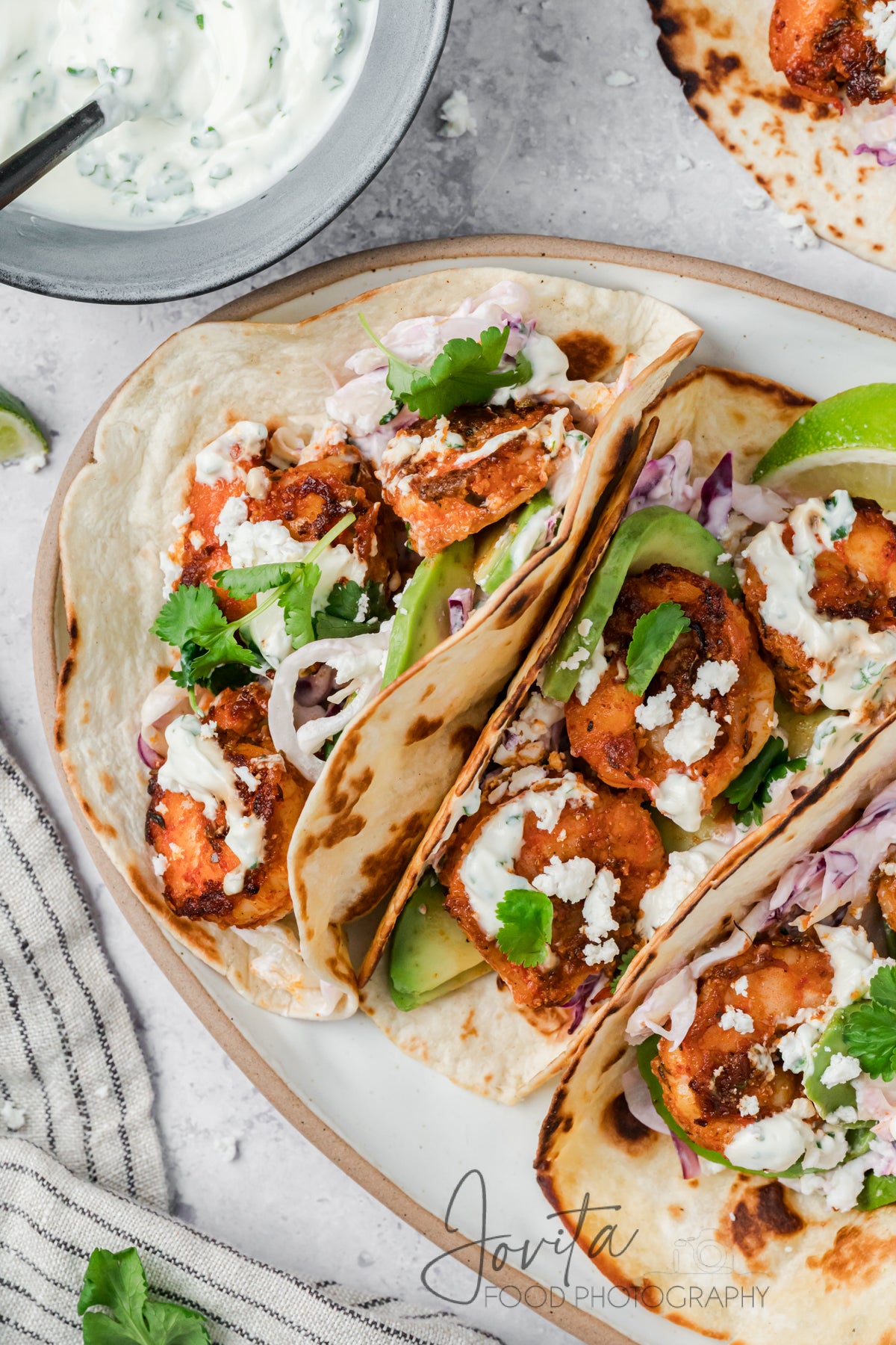 Blackened Shrimp Tacos