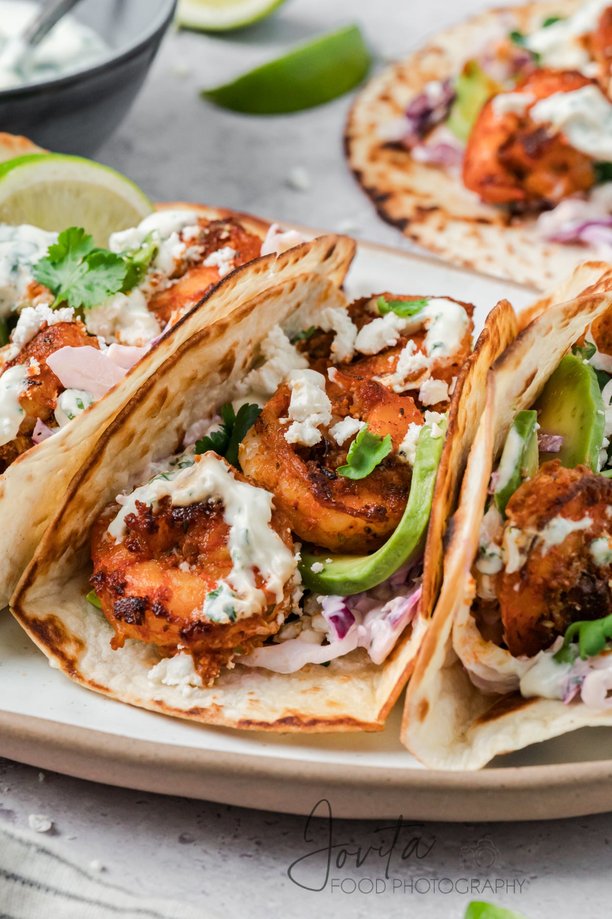 Blackened Shrimp Tacos