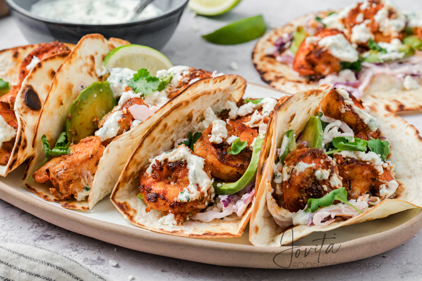 Blackened Shrimp Tacos