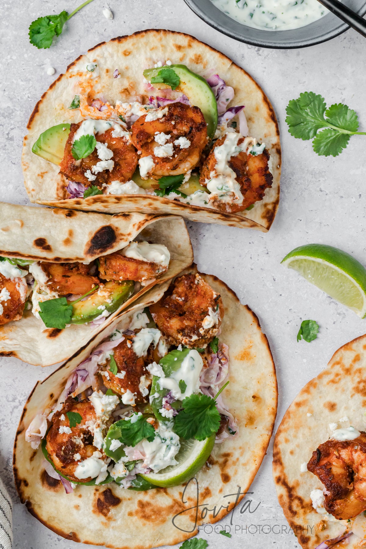 Blackened Shrimp Tacos