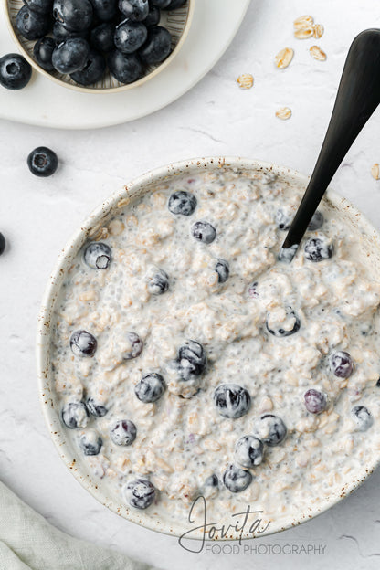 Blueberry Lemon Overnight Oats