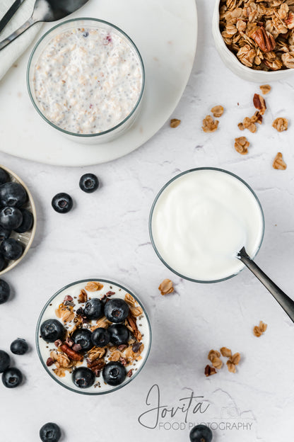 Blueberry Lemon Overnight Oats