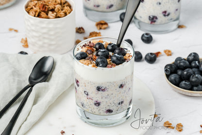 Blueberry Lemon Overnight Oats