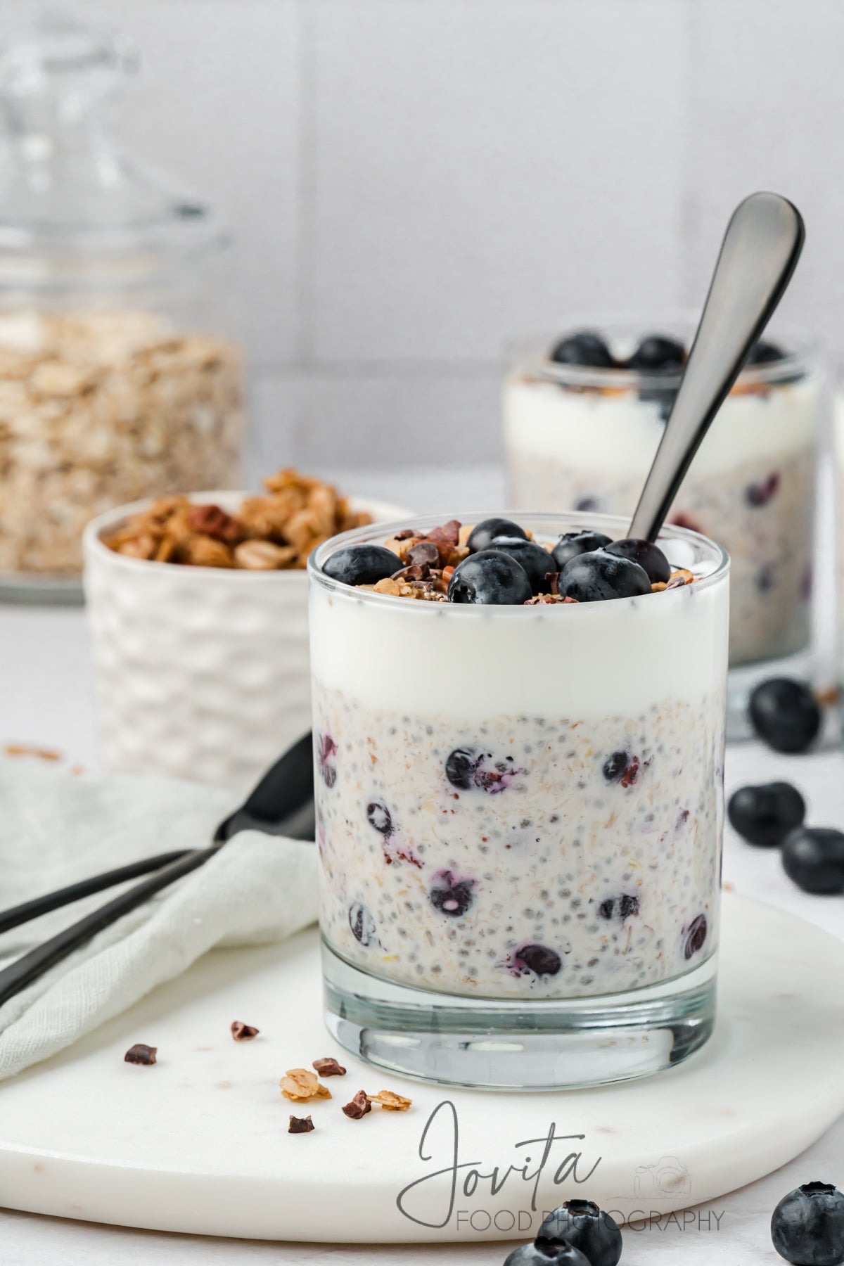 Blueberry Lemon Overnight Oats