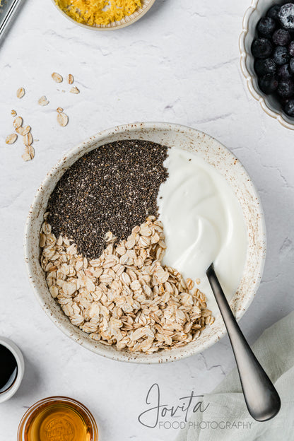 Blueberry Lemon Overnight Oats