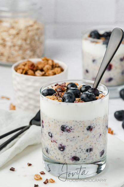 Blueberry Lemon Overnight Oats