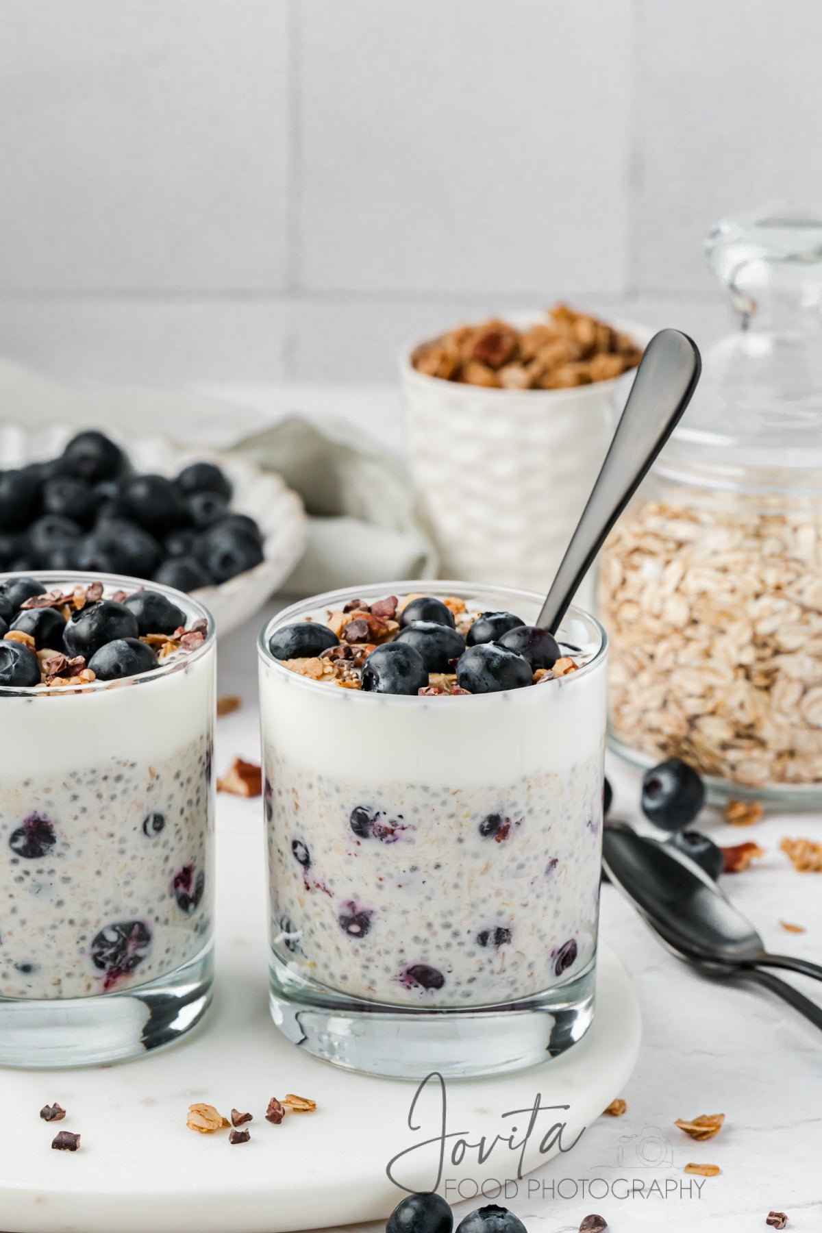 Blueberry Lemon Overnight Oats
