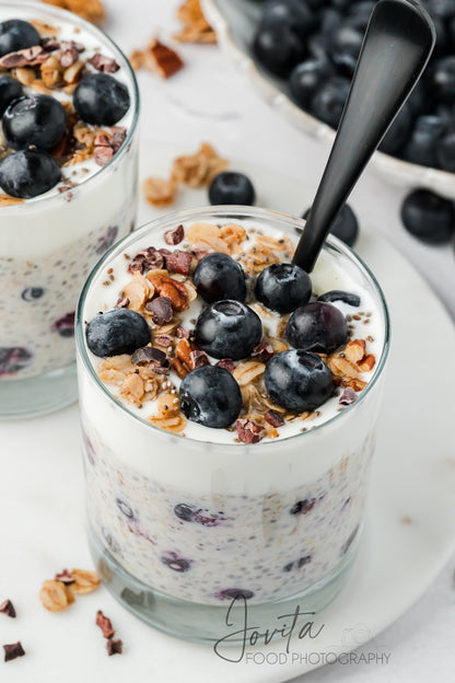 Blueberry Lemon Overnight Oats