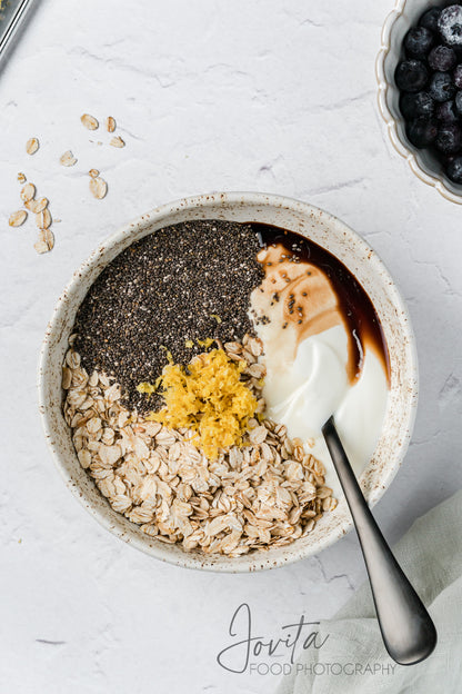 Blueberry Lemon Overnight Oats
