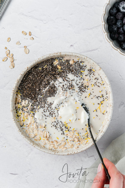 Blueberry Lemon Overnight Oats