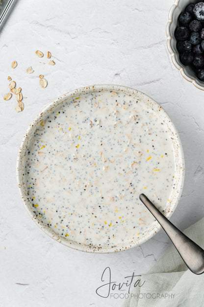 Blueberry Lemon Overnight Oats