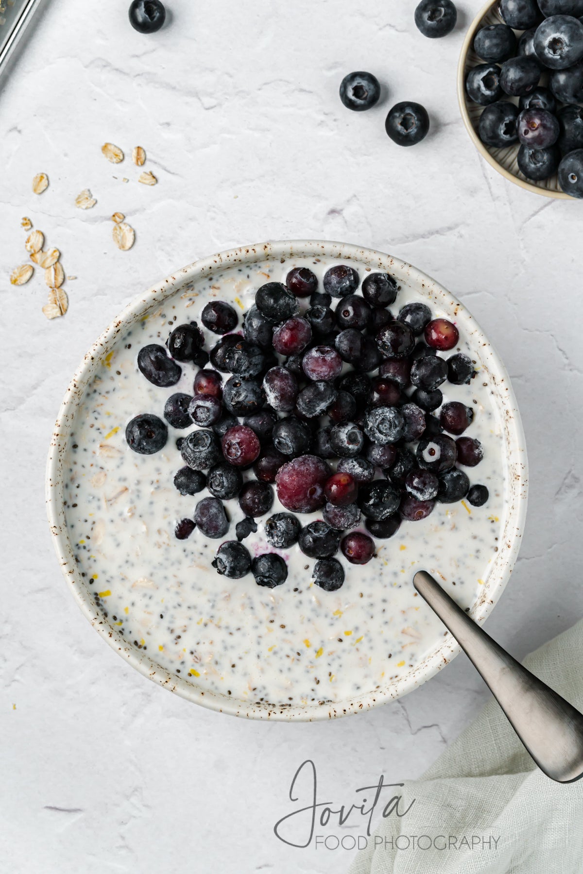 Blueberry Lemon Overnight Oats