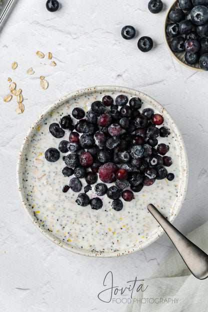Blueberry Lemon Overnight Oats