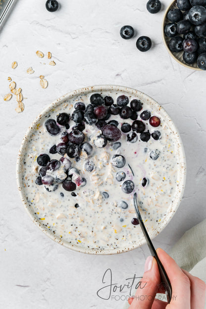 Blueberry Lemon Overnight Oats