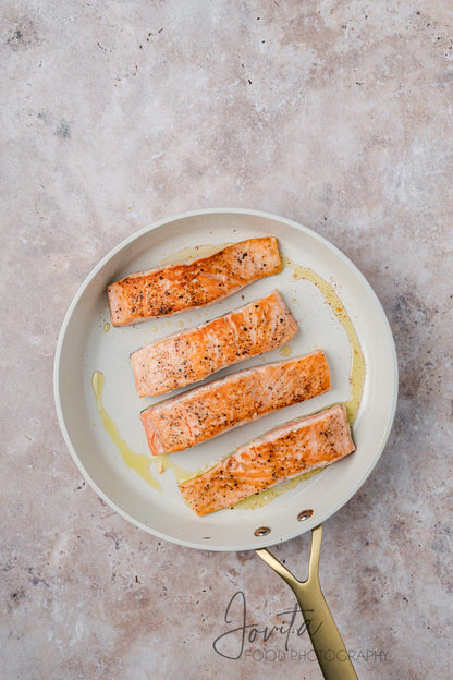 Bourbon Glazed Salmon with Asparagus
