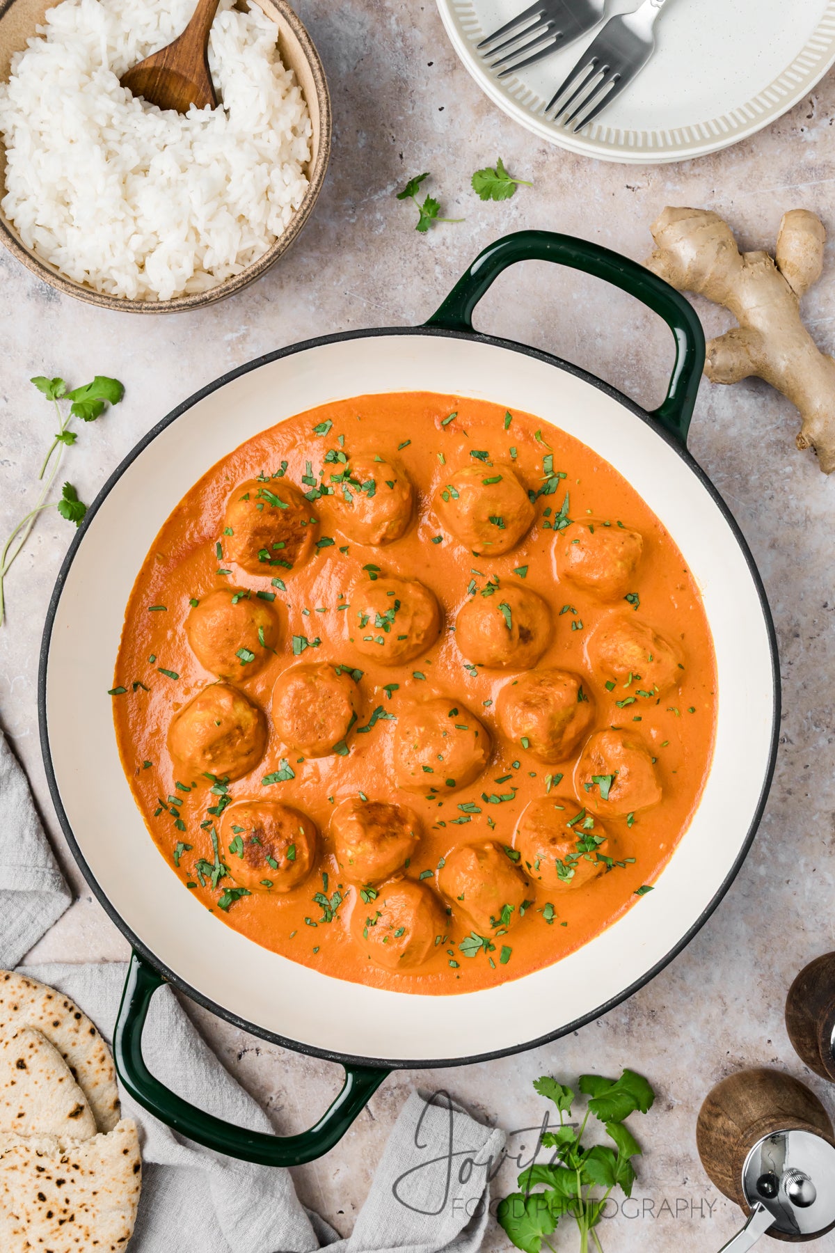 Butter Chicken Meatballs