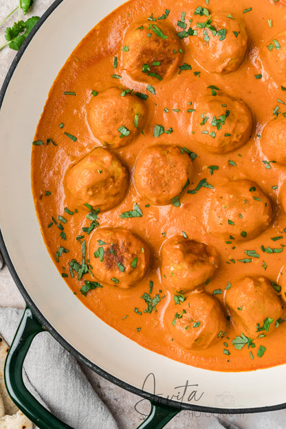 Butter Chicken Meatballs