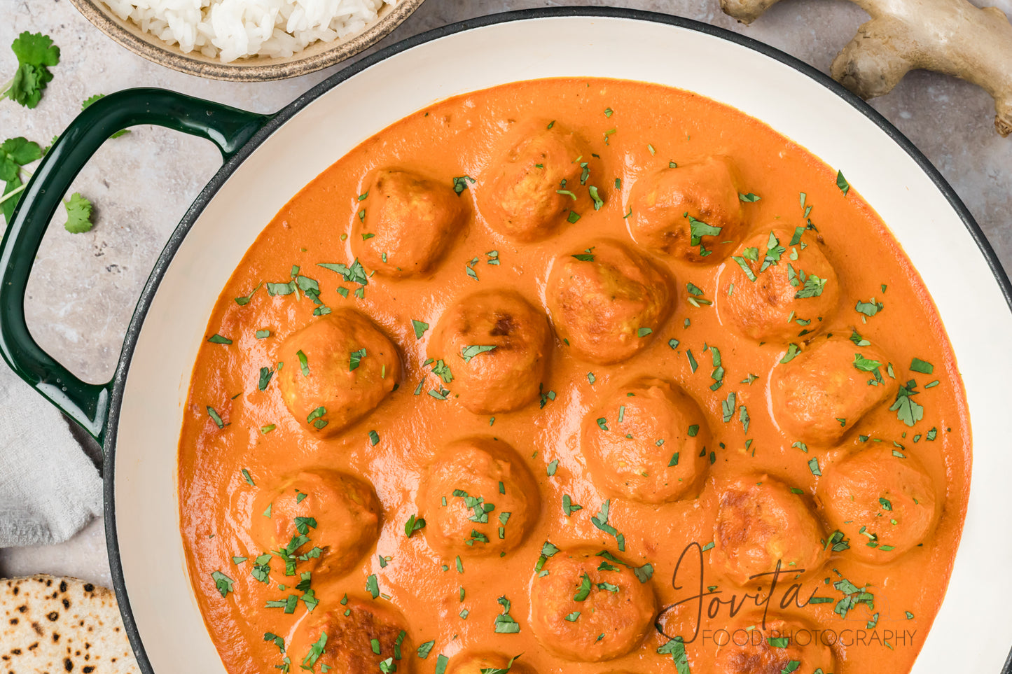 Butter Chicken Meatballs