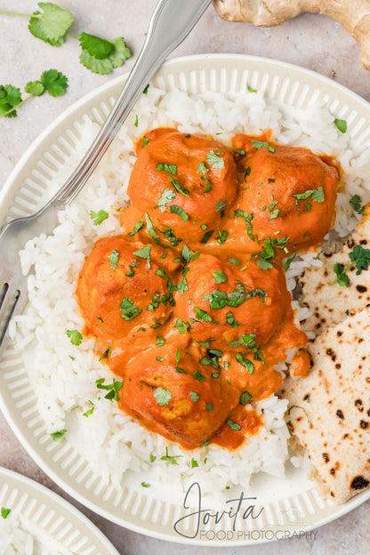 Butter Chicken Meatballs