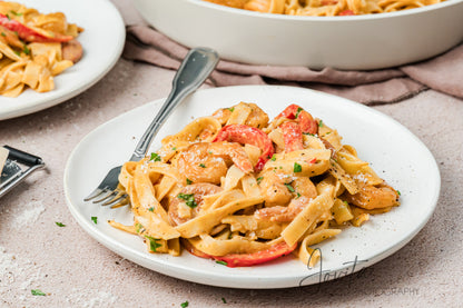 Cajun Shrimp and Sausage Pasta