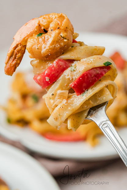 Cajun Shrimp and Sausage Pasta