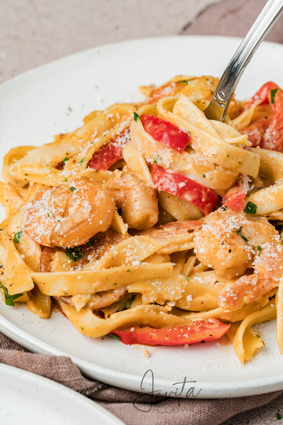 Cajun Shrimp and Sausage Pasta
