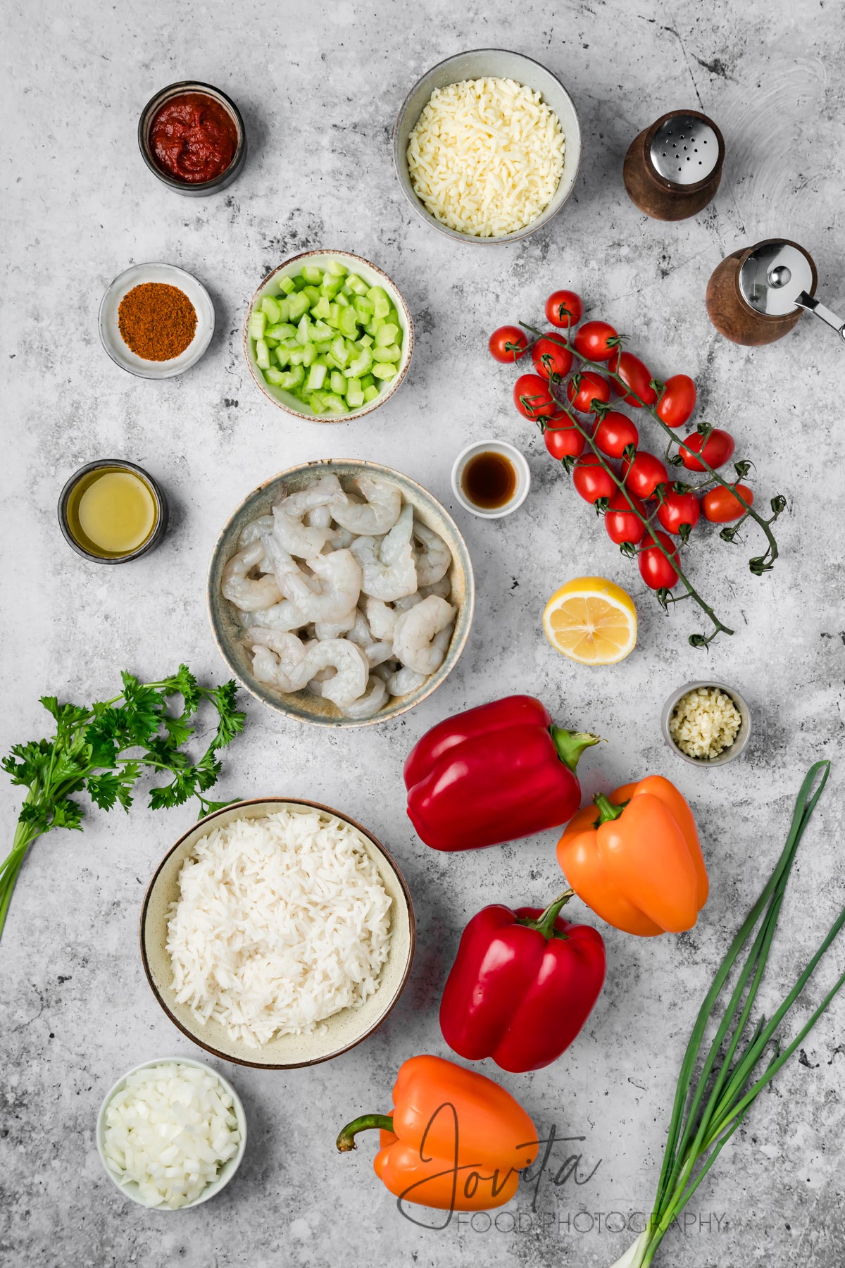 Cajun Shrimp Stuffed Bell Peppers