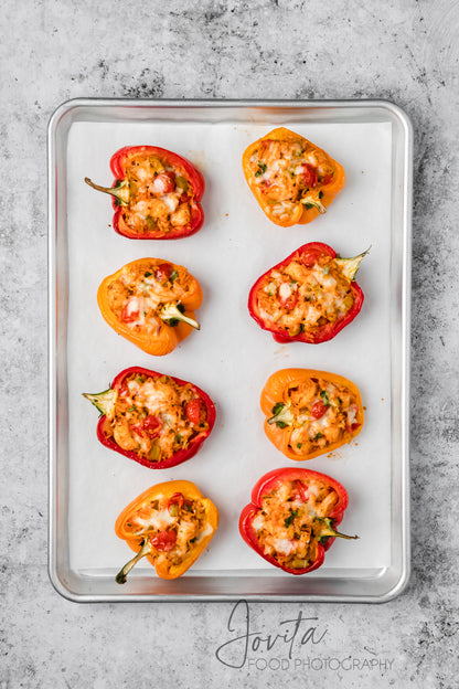 Cajun Shrimp Stuffed Bell Peppers