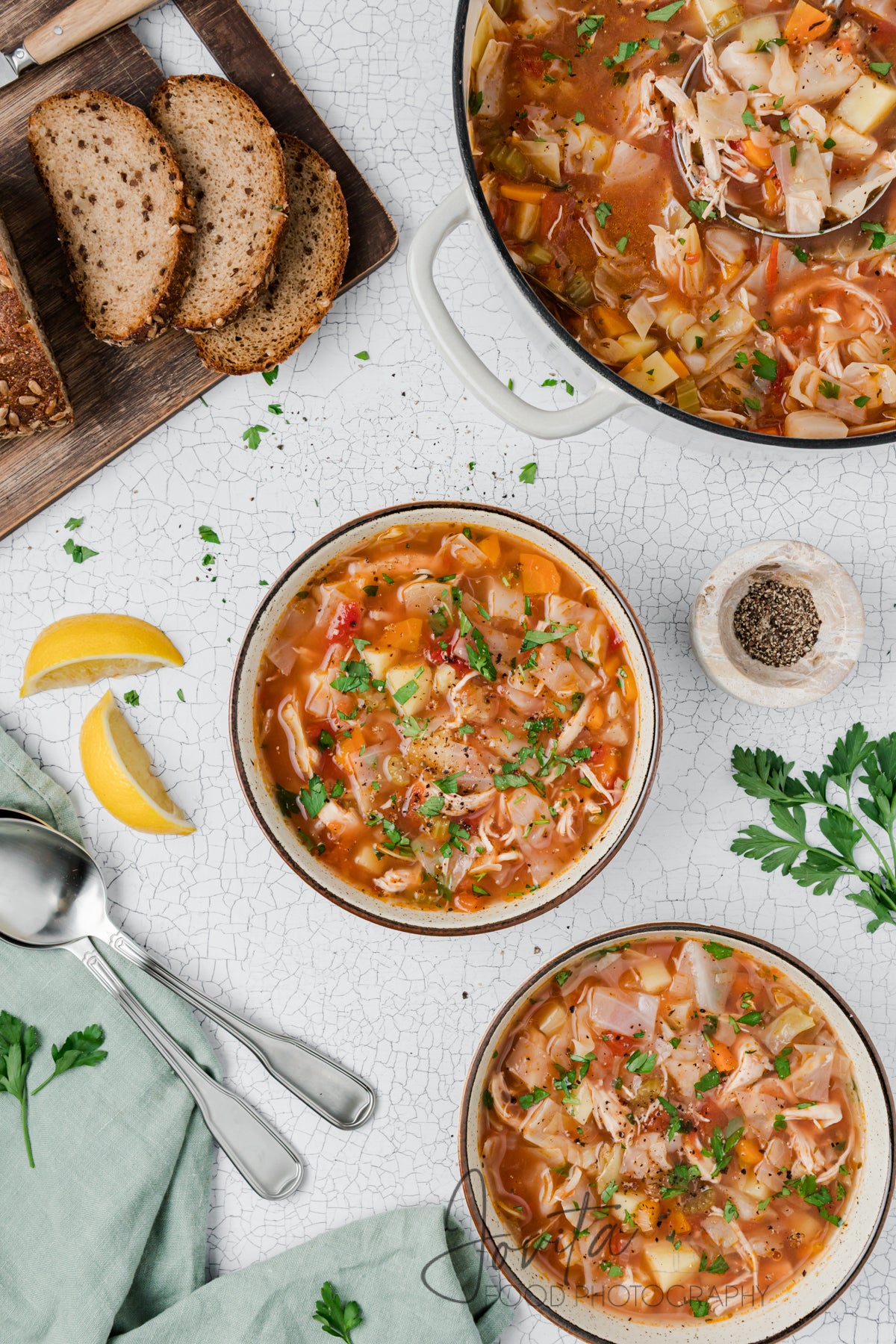 Chicken and Cabbage Soup