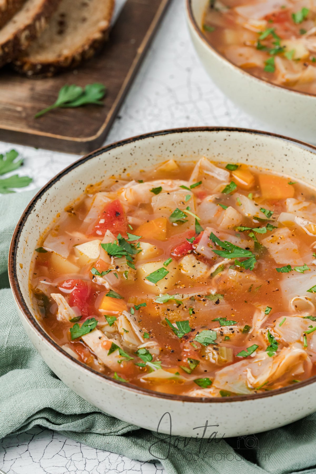 Chicken and Cabbage Soup