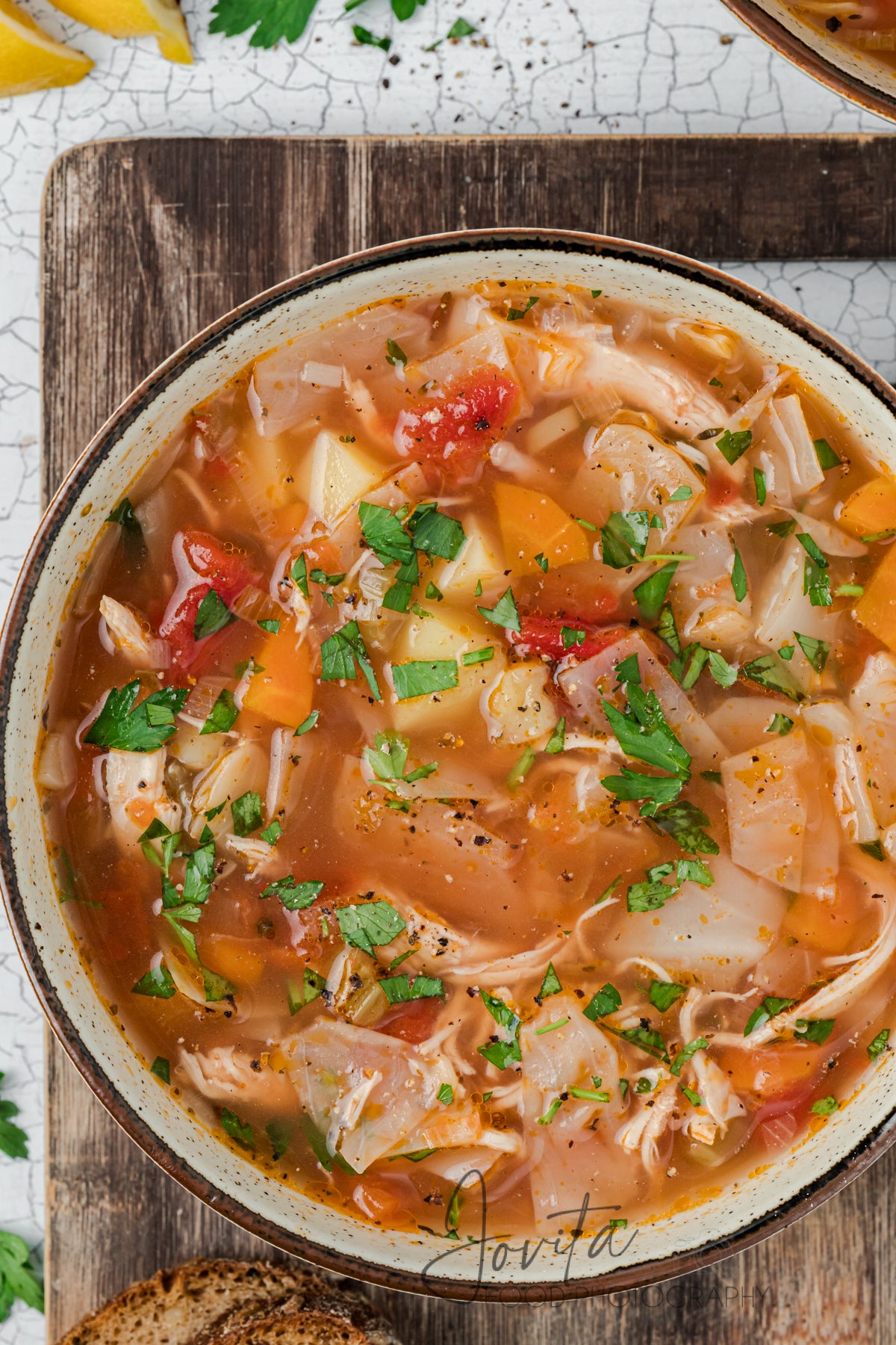 Chicken and Cabbage Soup