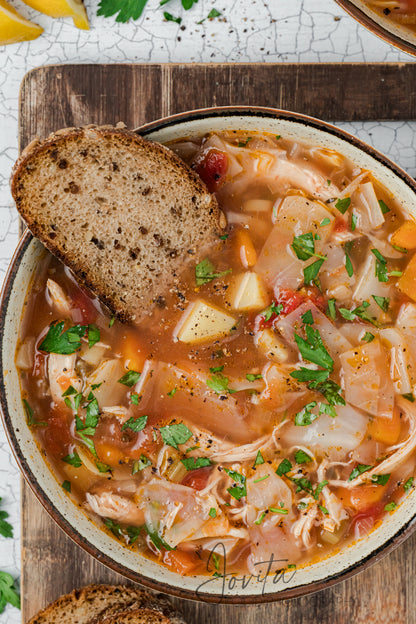 Chicken and Cabbage Soup