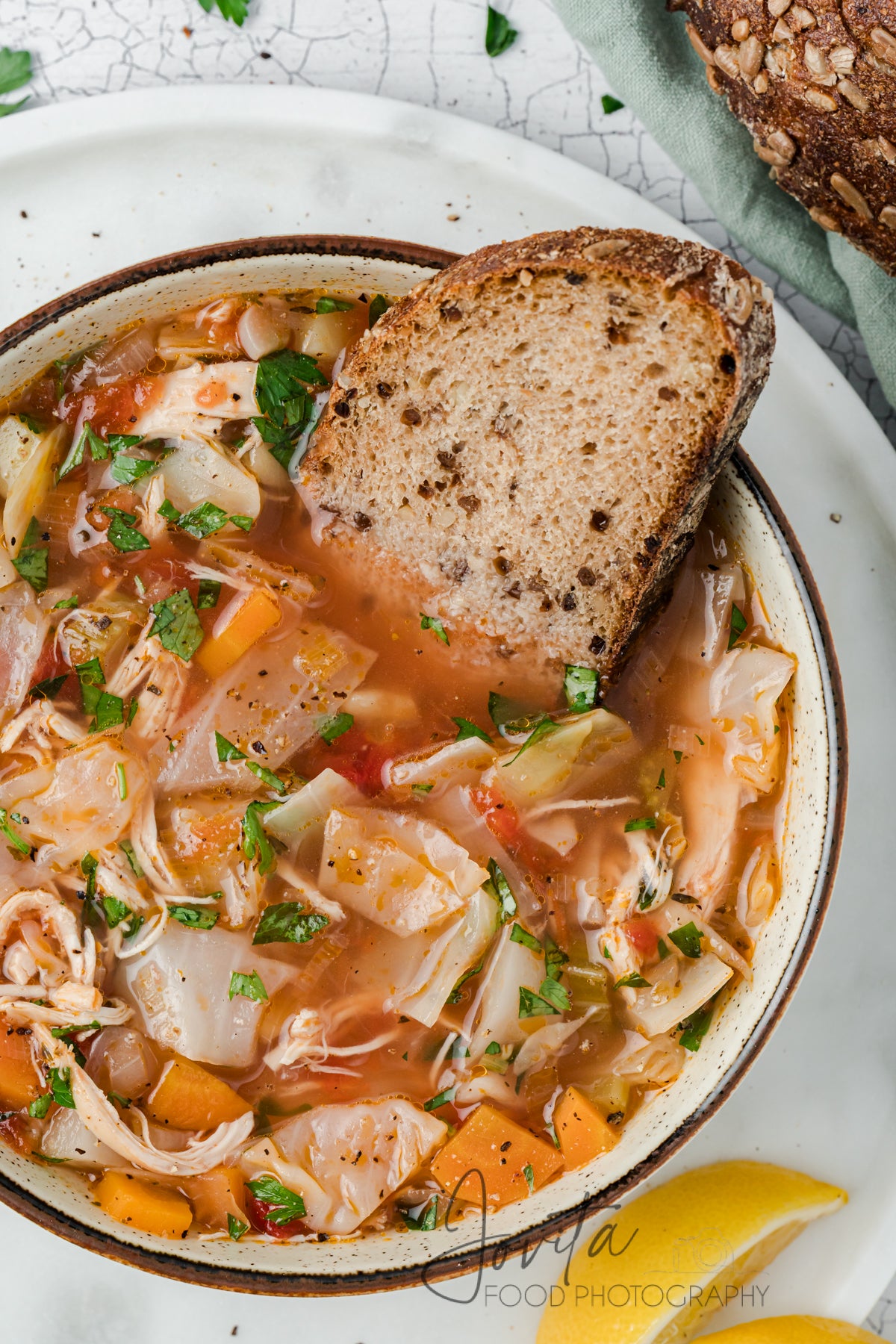 Chicken and Cabbage Soup