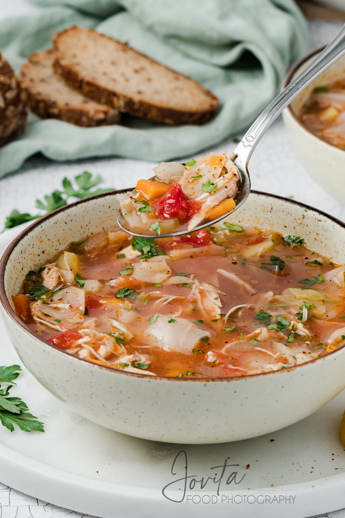 Chicken and Cabbage Soup