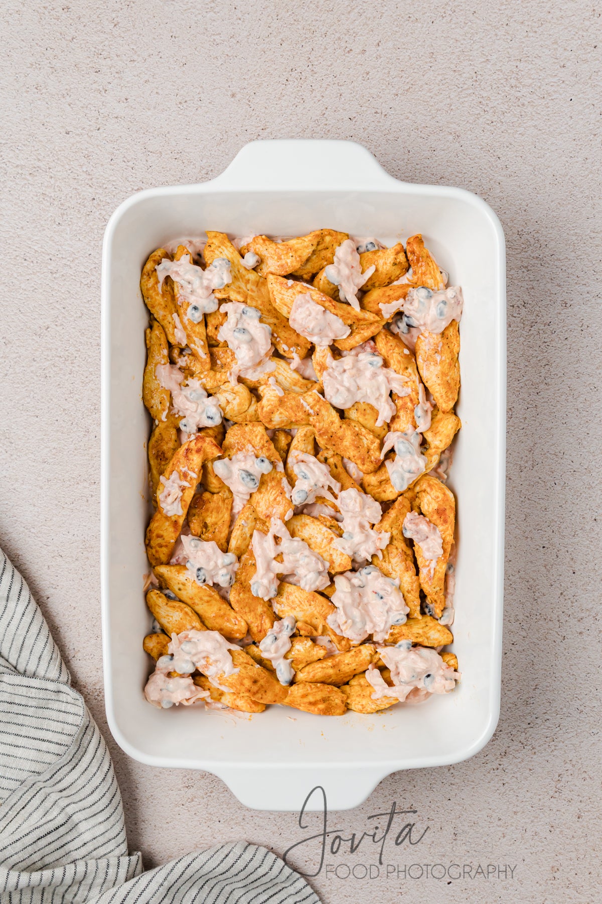 Chicken Fajita Casserole