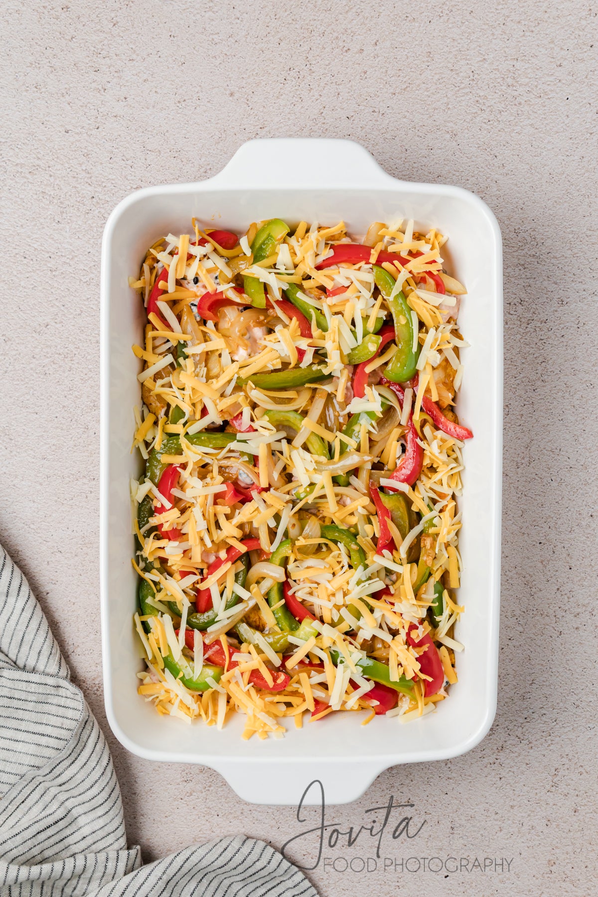 Chicken Fajita Casserole