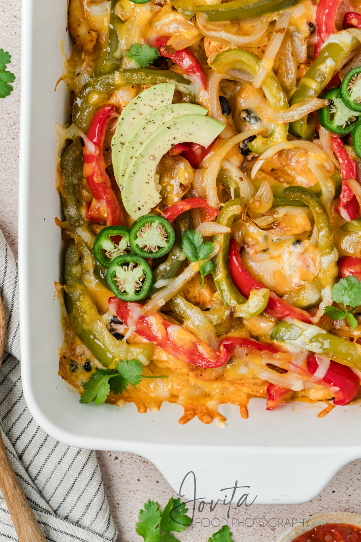 Chicken Fajita Casserole