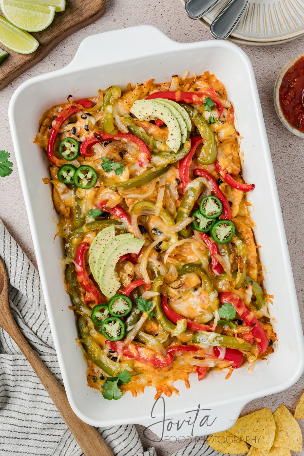 Chicken Fajita Casserole